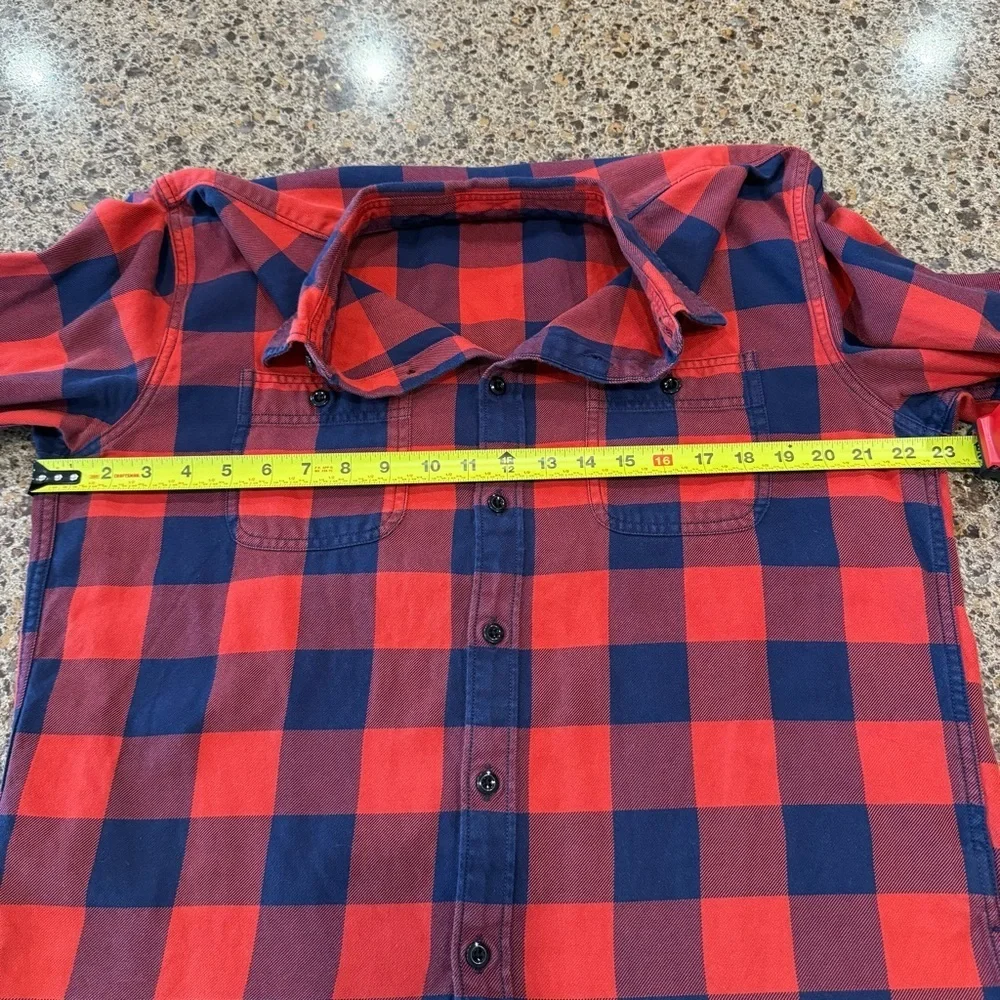J Crew New York Sportsmen's Buffalo Check Flannel Shirt Large | Vintage Label